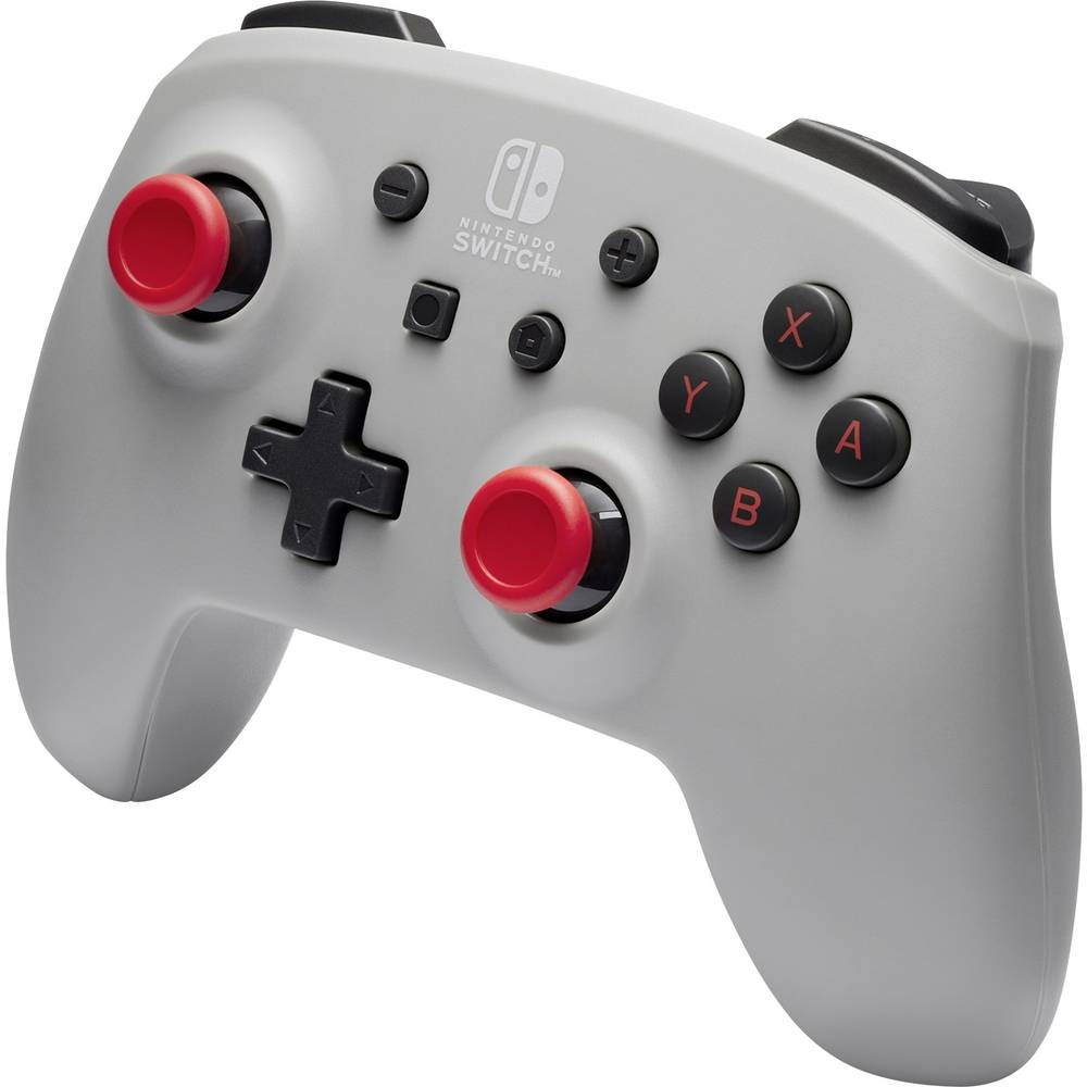 Power A Retro Grey Controller Nintendo Switch, Nintendo Switch Lite, Nintendo