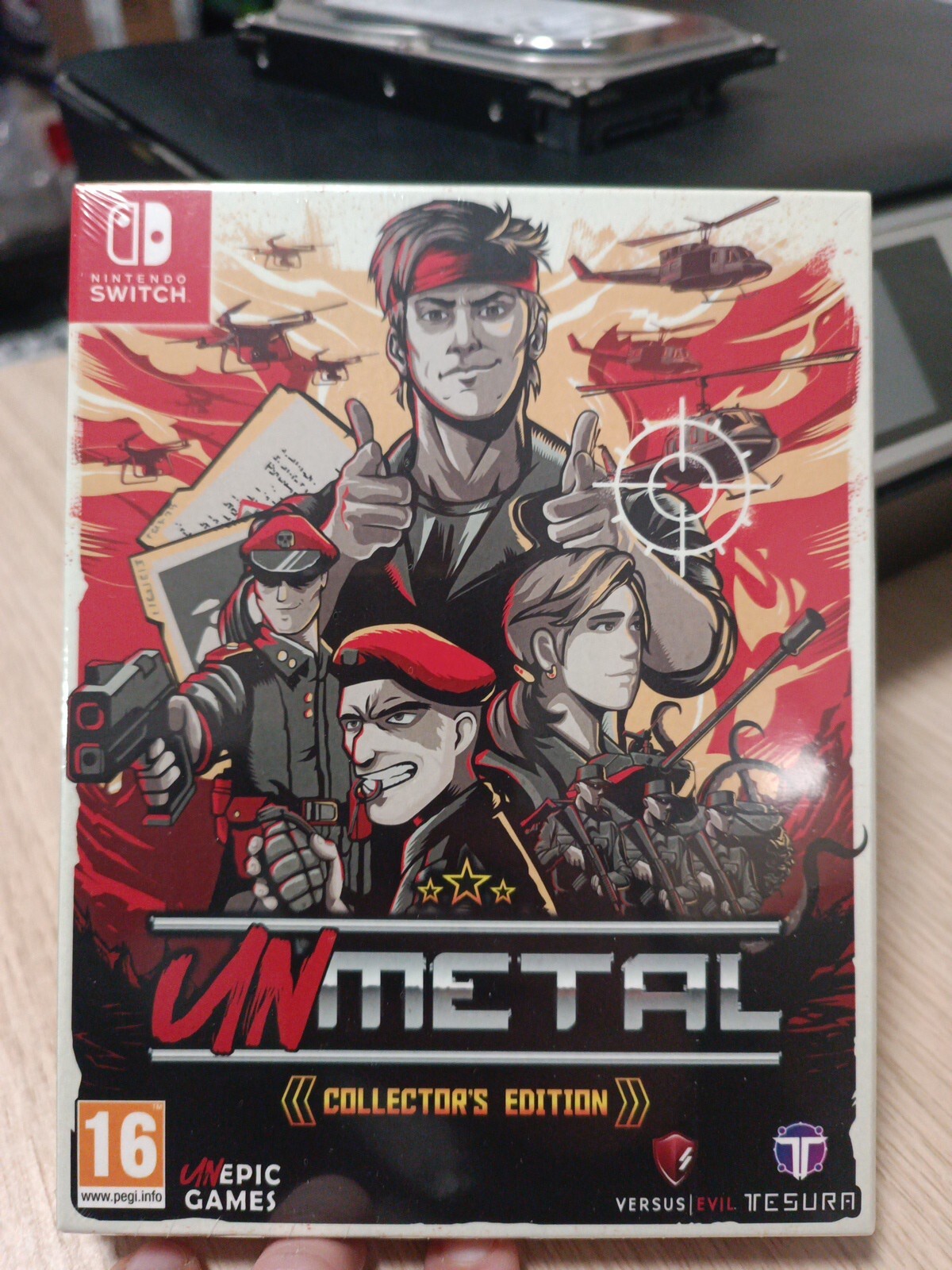 UNMETAL COLLECTOR'S EDITION - NINTENDO SWITCH - NUOVO SIGILLATO PAL - NEW SEALED