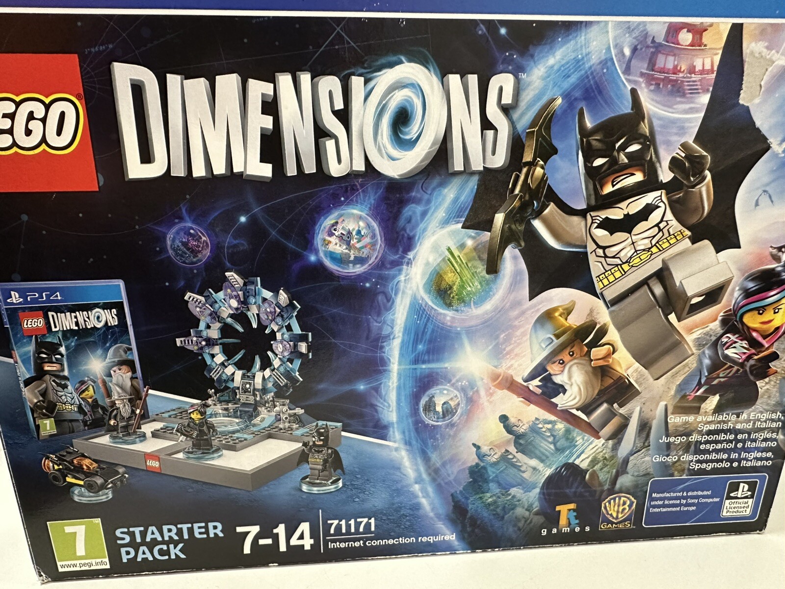 LEGO DIMENSIONS STARTER PACK 71171 - PS4 - Usato OTTIME Condizioni ULTIMO!