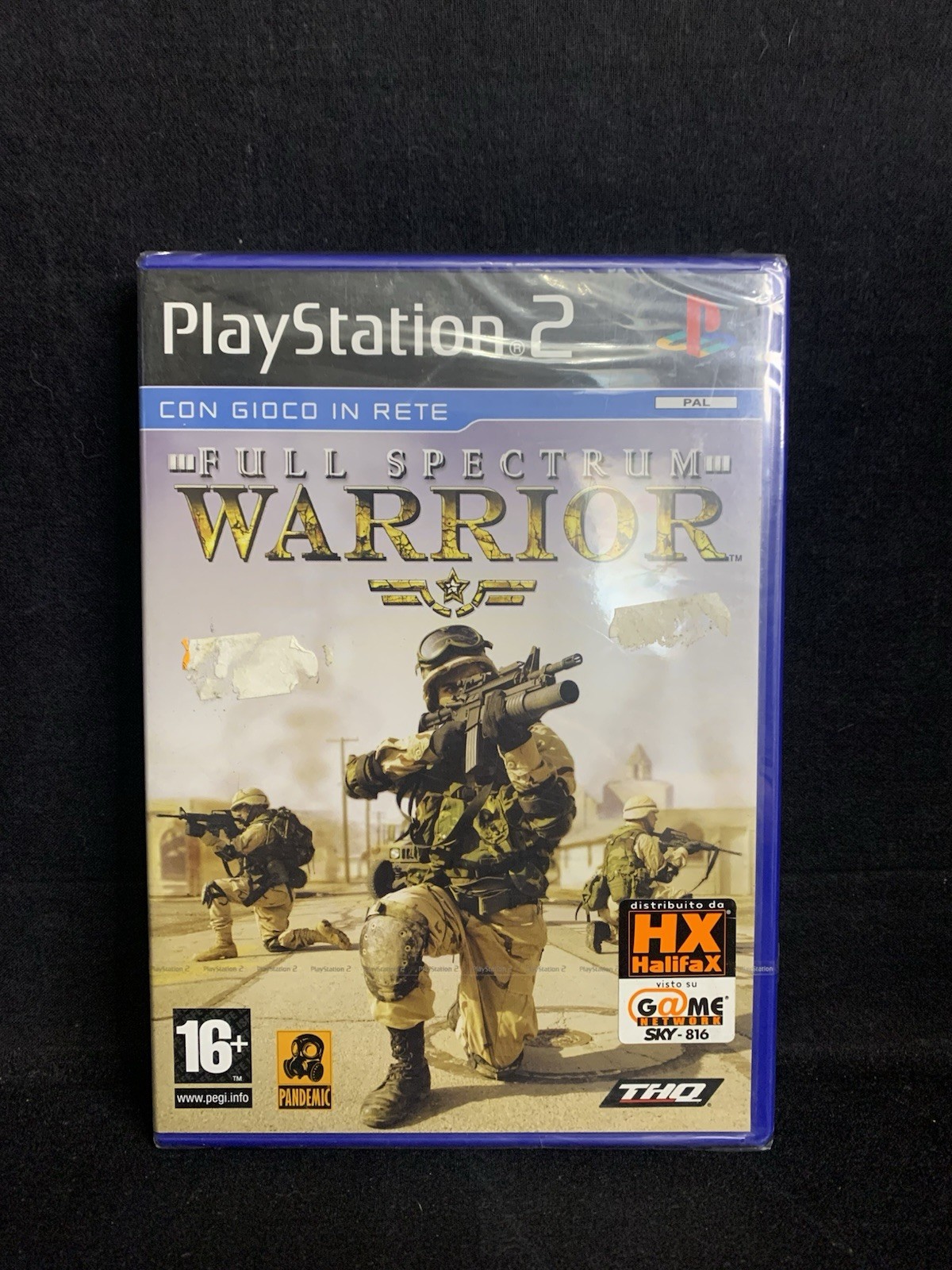 FULL SPECTRUM WARRIOR SONY PS2 PLAYSTATION 2 PAL ITALIANO ORIGINALE NUOVO