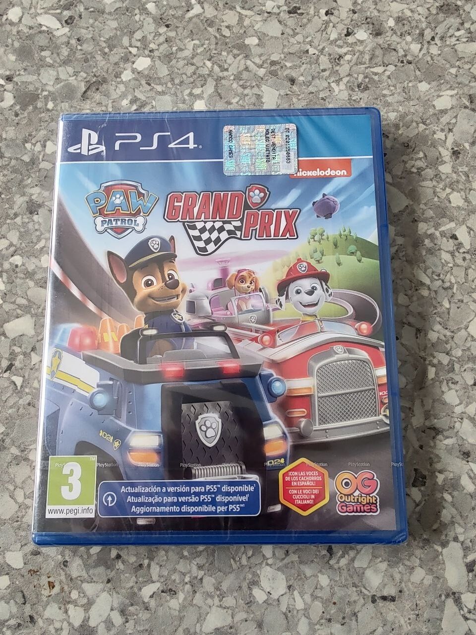 Paw Patrol Grand premio / Grand Prix Sony playstation 4 ps4 PAL italiano nuovo