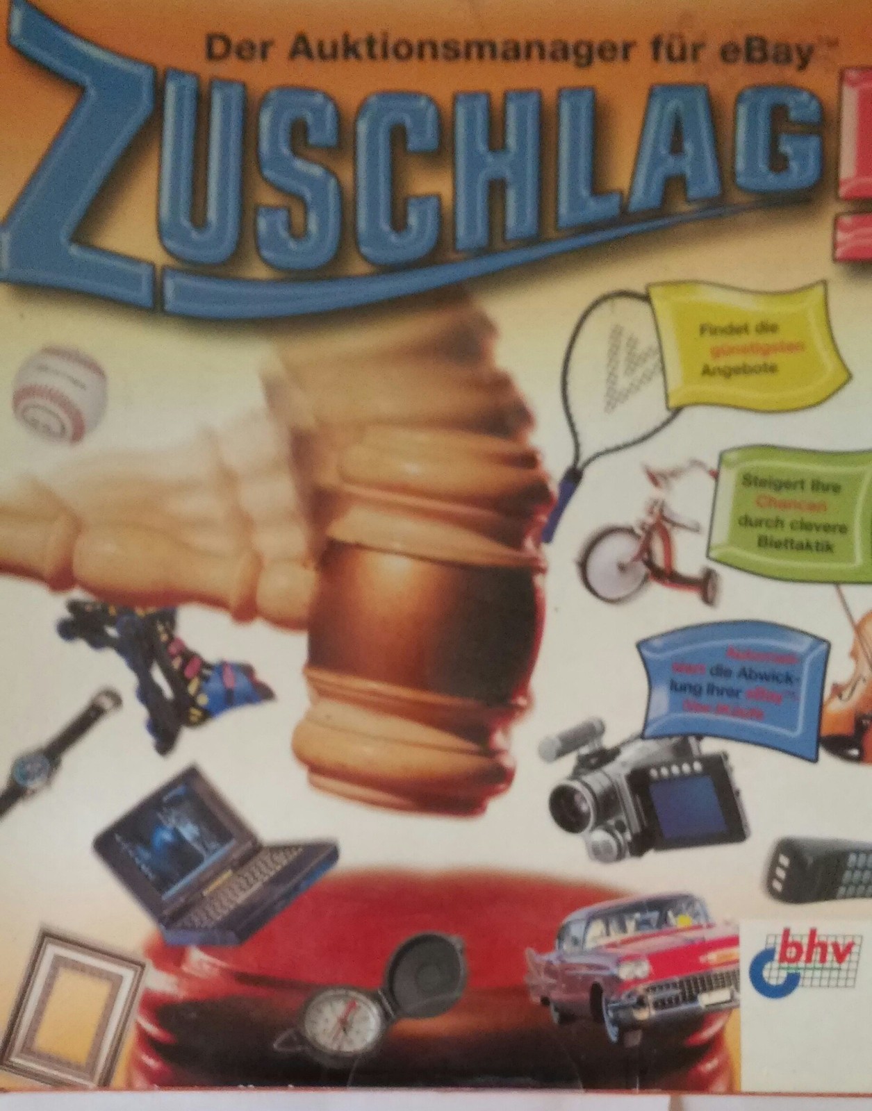 Zuschlag, 1 CD-ROMDer Auktionsmanager für eBay. Für Windows 95/98/Me/2000/X (PC)