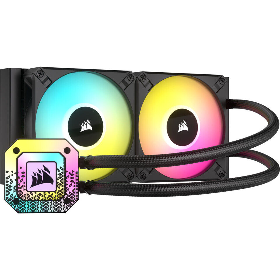 Corsair iCUE H100i Elite Capplix XT CPU Liquid Cooler Intel 1700/1200/2066 AMD A