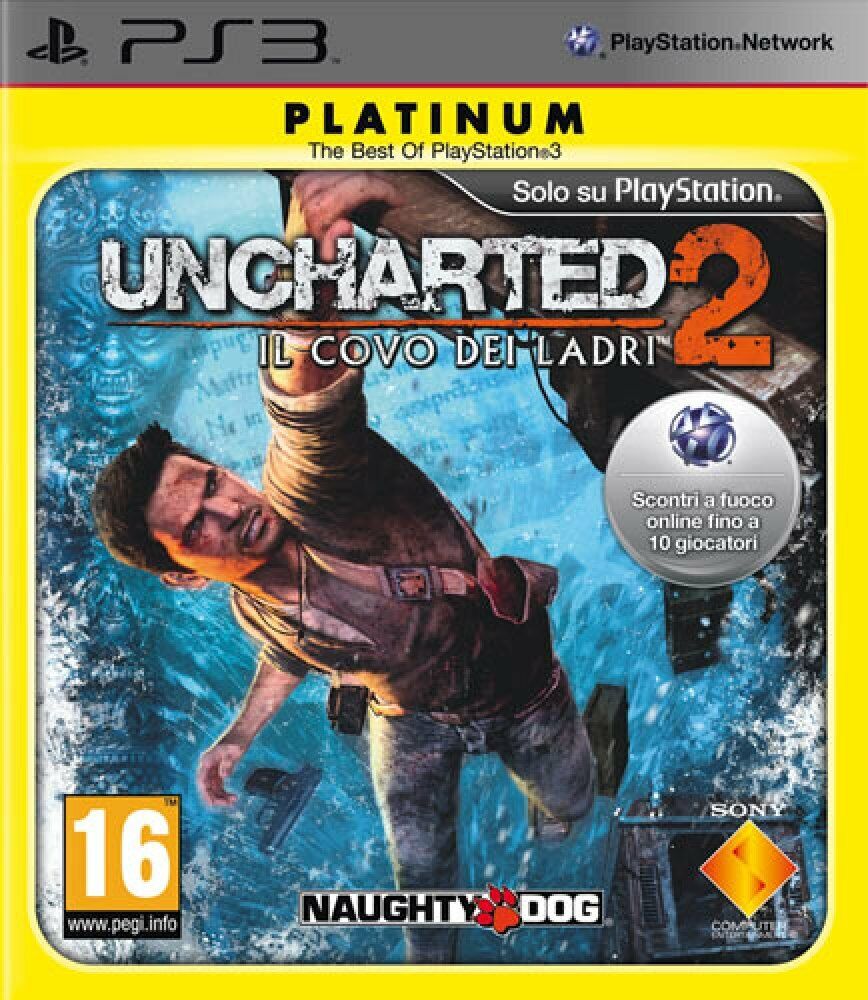 Platinum Uncharted 2 Il Covo dei Ladri Playstation PS3 ediz. italiana NEW SEALED
