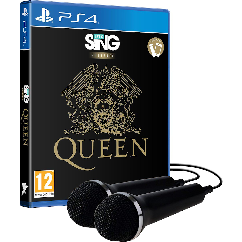 Let's Sing: Queen (2 Mics Bundle) Juego para Consola Sony PlayStation 4 PS4
