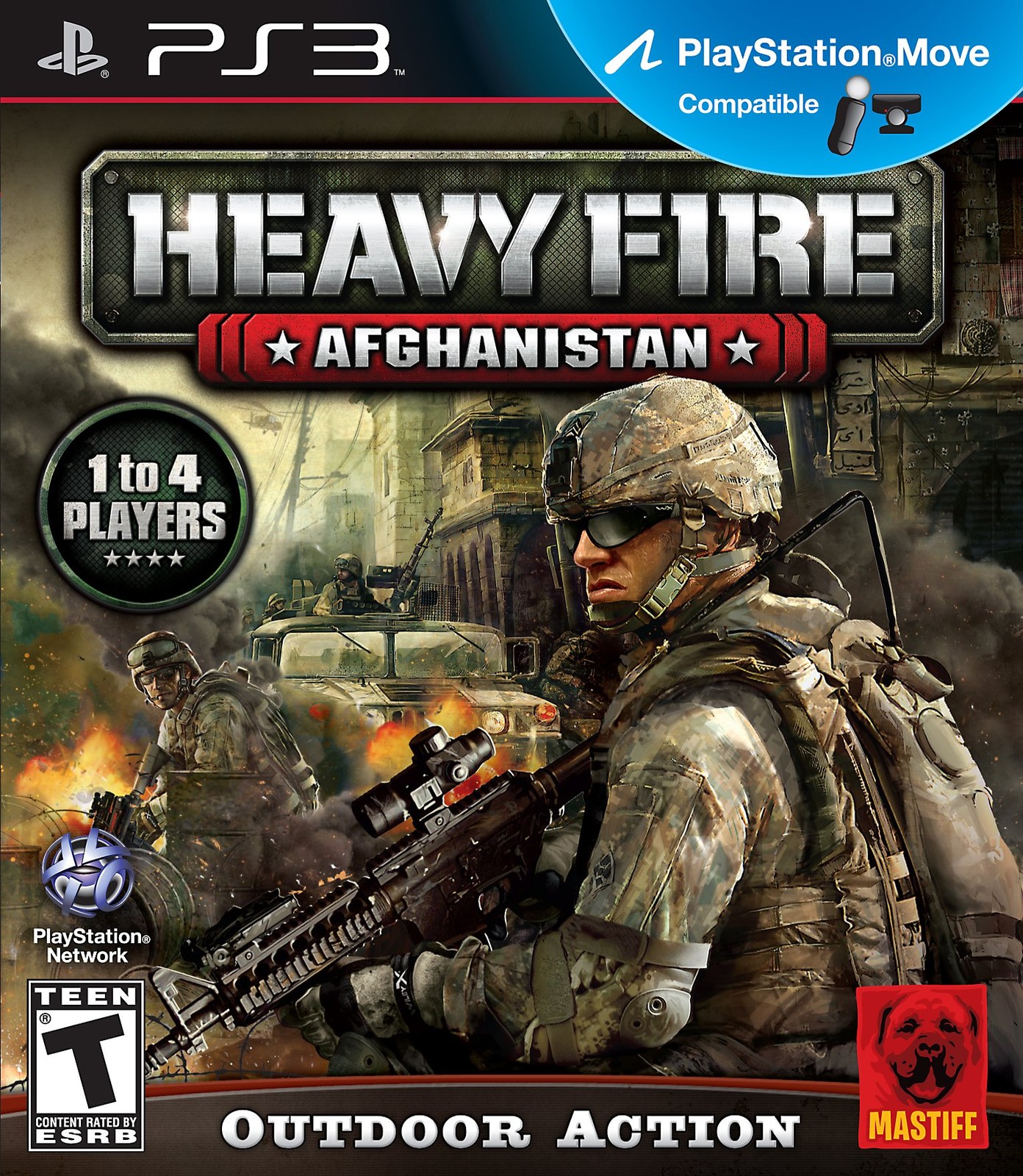 Heavy Fire: Afghanistan - Playstation 3 PlayStation 3 Stand (Sony Playstation 3)