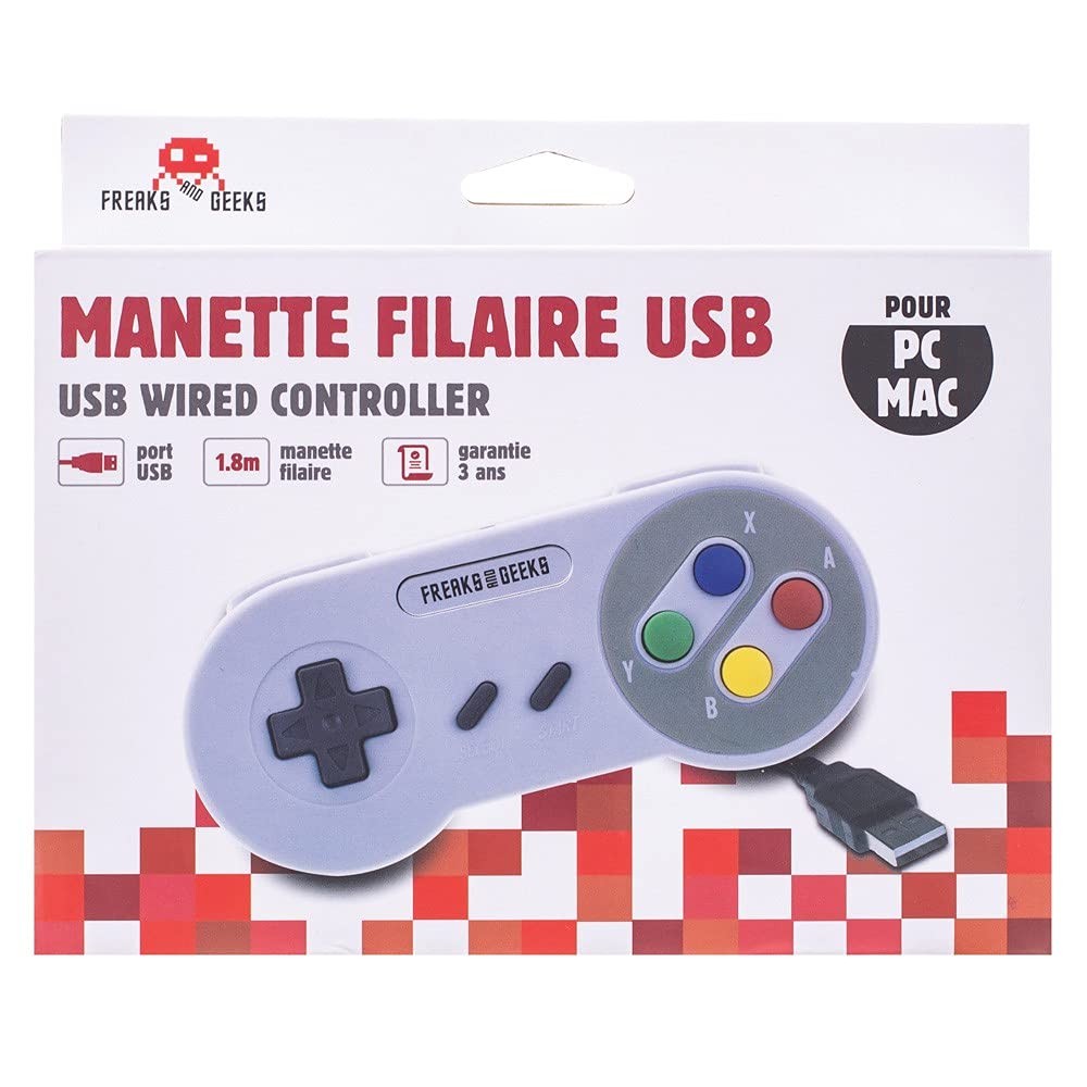 Freeks and Greeks Compatible USB Controller Super Nintend (Not Machine Spacific)