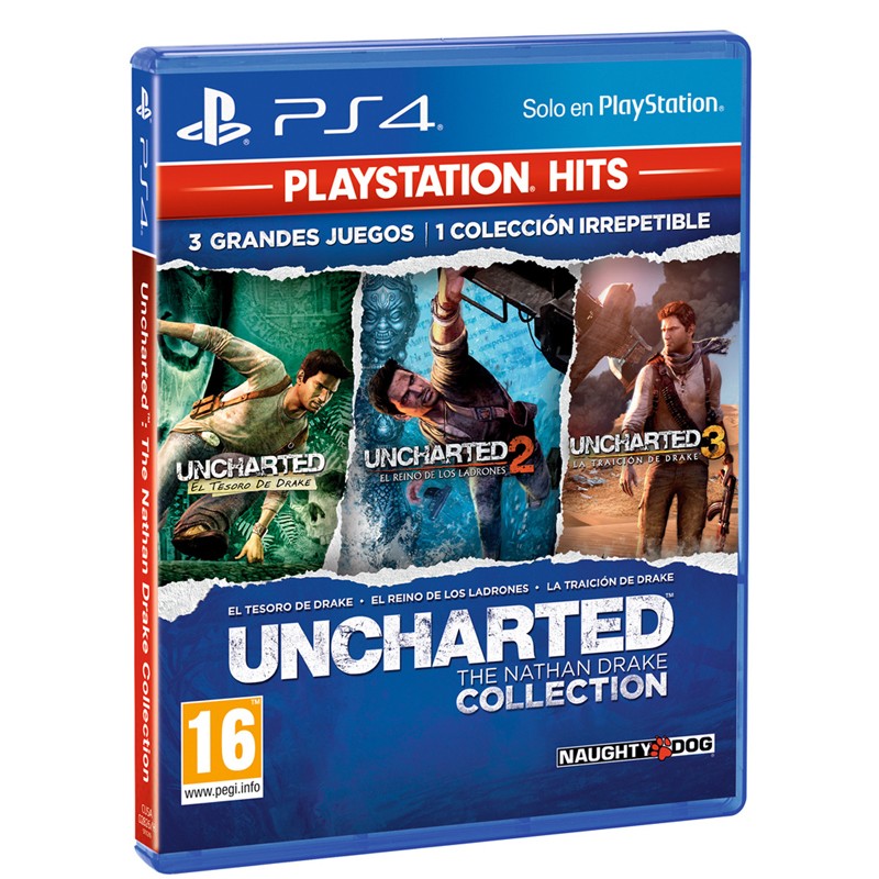 Uncharted: La Collezione Nathan Drake PSHITS PS4 (SP) (93544)