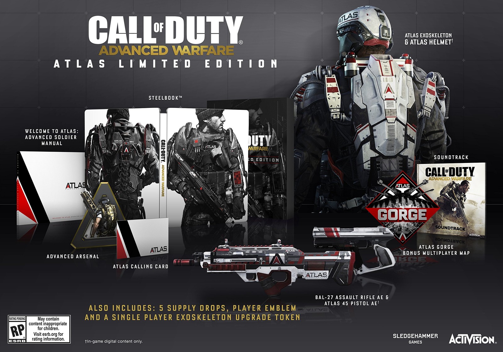 Call of Duty: Advanced Warfare Atlas Limited Edition - Play (Sony Playstation 4)