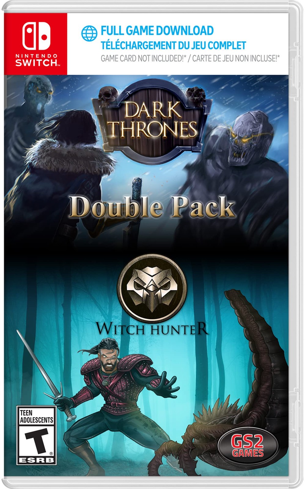 SWI DARK THRONES/WITCH HUNT...-SWI DARK THRONES/WITCH HUNTER DOUBLE P GAME NUOVO