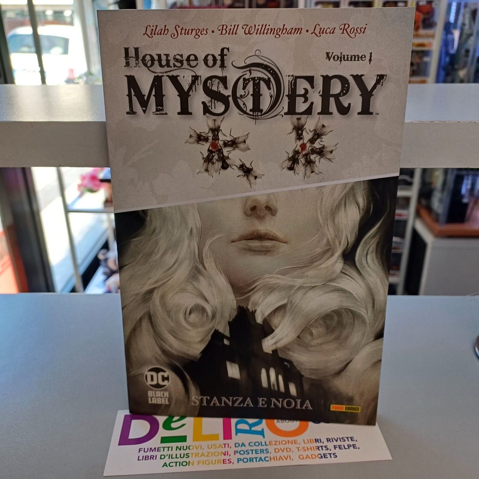 HOUSE OF MYSTERY N.1 STANZA E NOIA Ed. PANINI COMICS DC SCONTO 5%