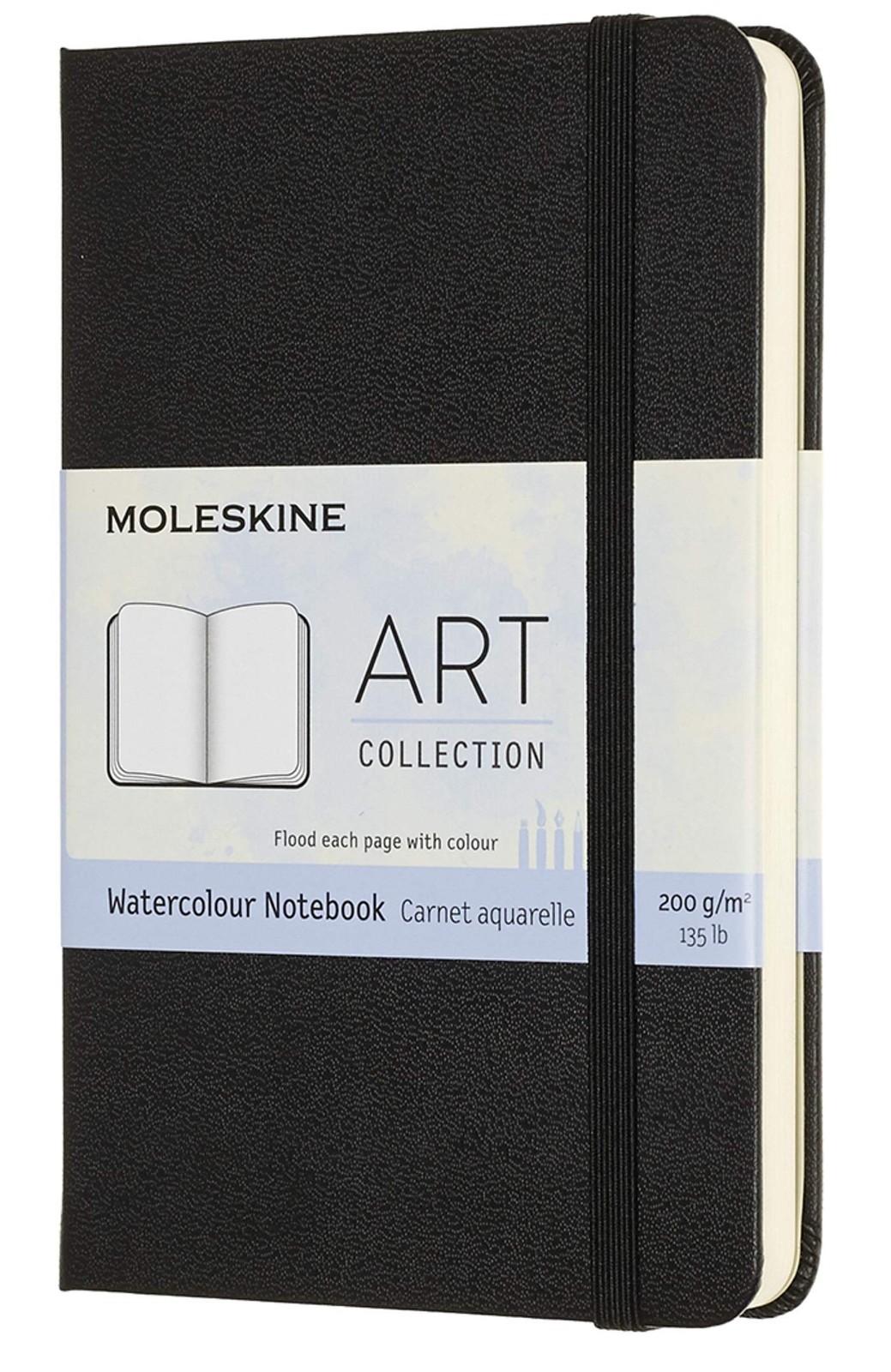 Moleskine 9 x 14 cm Pocket Size Watercolour Notebook Watercolour Notebook, Paper