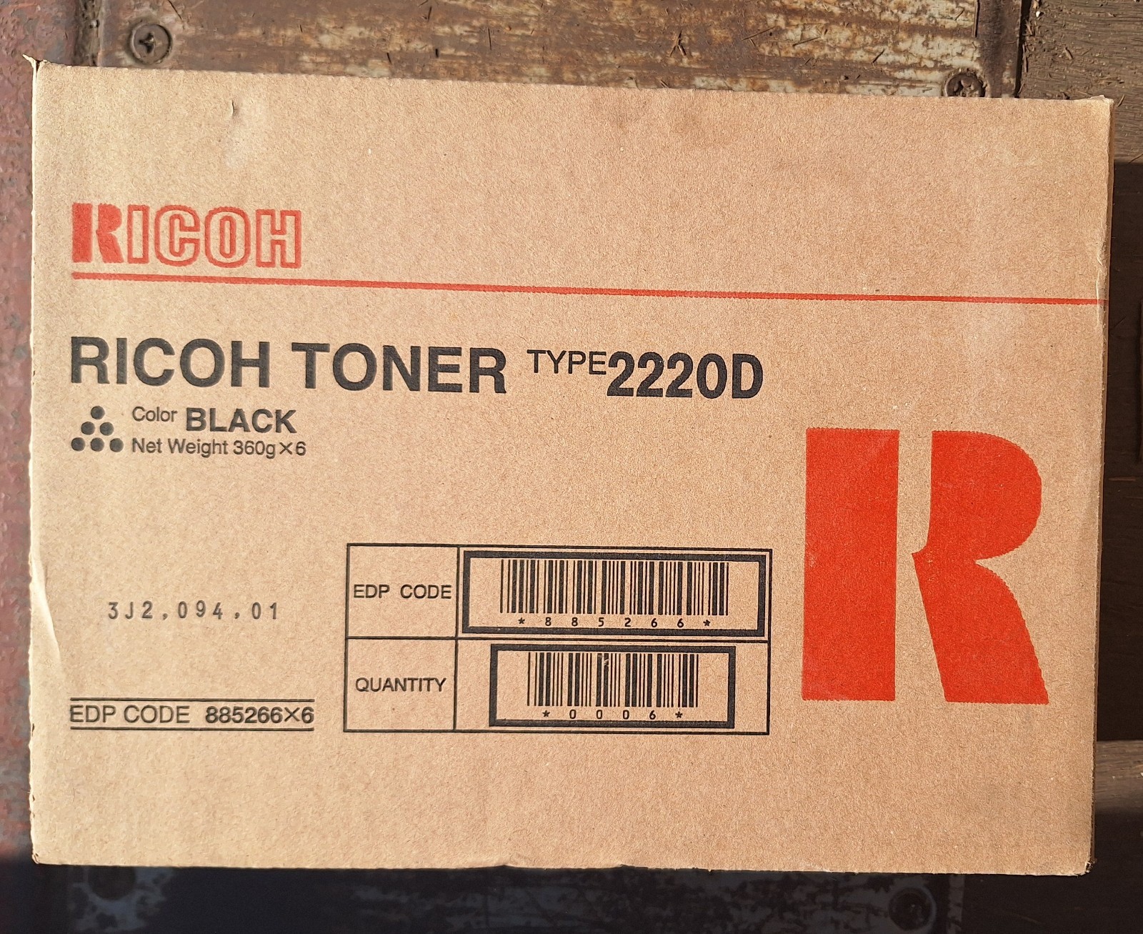 Ricoh 2220D Nero Cartuccia Toner (842042)