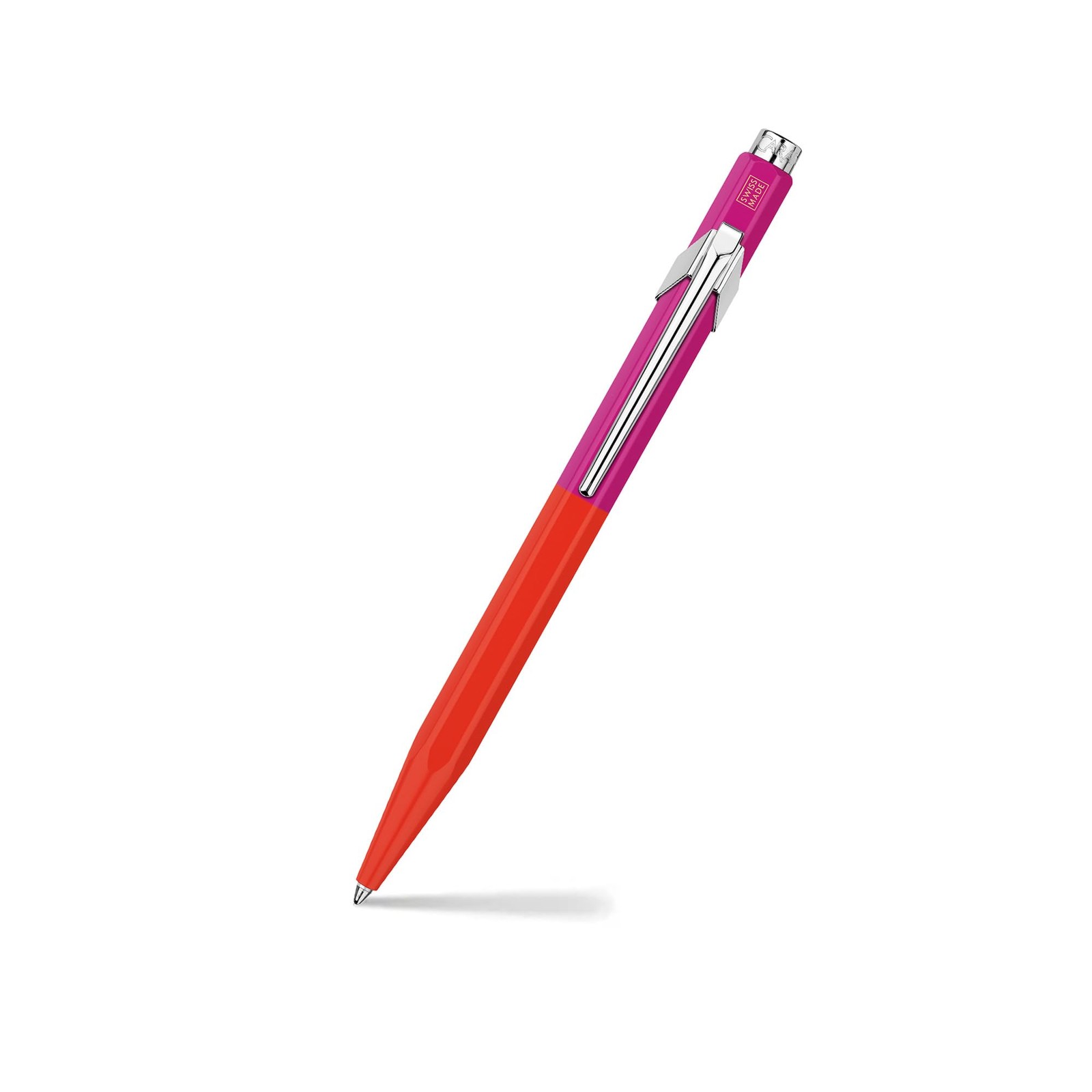 Caran D'Ache Ballpoint pen 849 Paul Smith Warmred/Melrosepink, black M refill, i