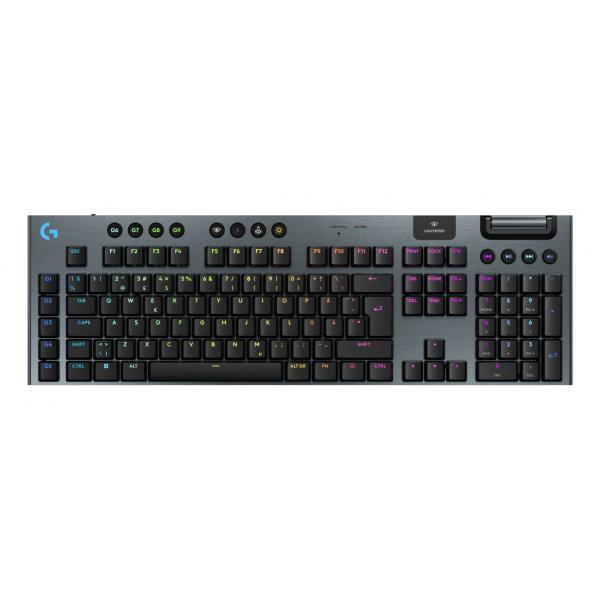 Logitech G G915 X LIGHTSPEED tastiera Giocare USB + RF Wireless + Bluetooth QWER