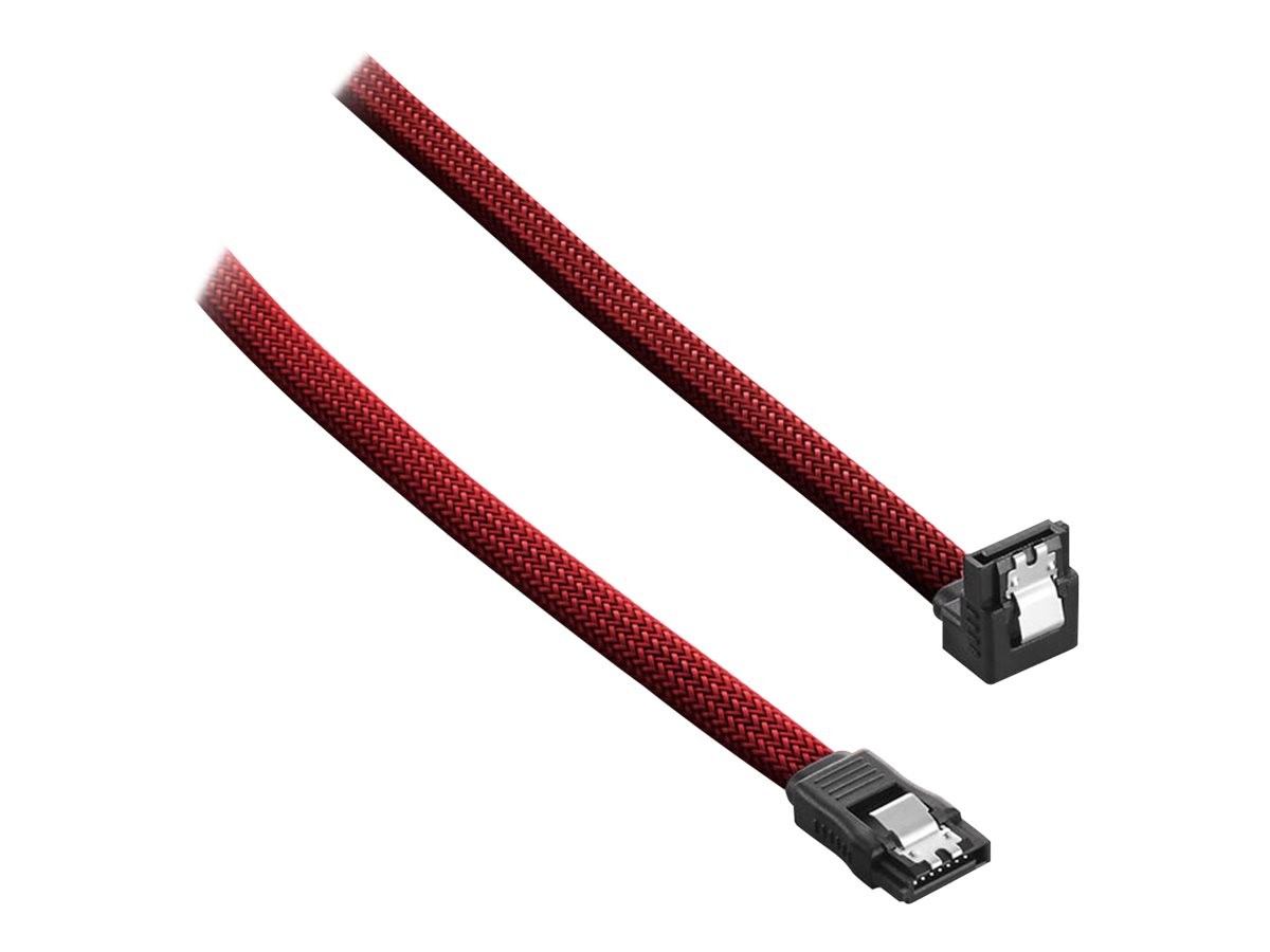 cablemod CM-CAB-RSAT-N30KBR-R 0,3 m SATA III Femmina/Femmina Rosso Dritto Destra