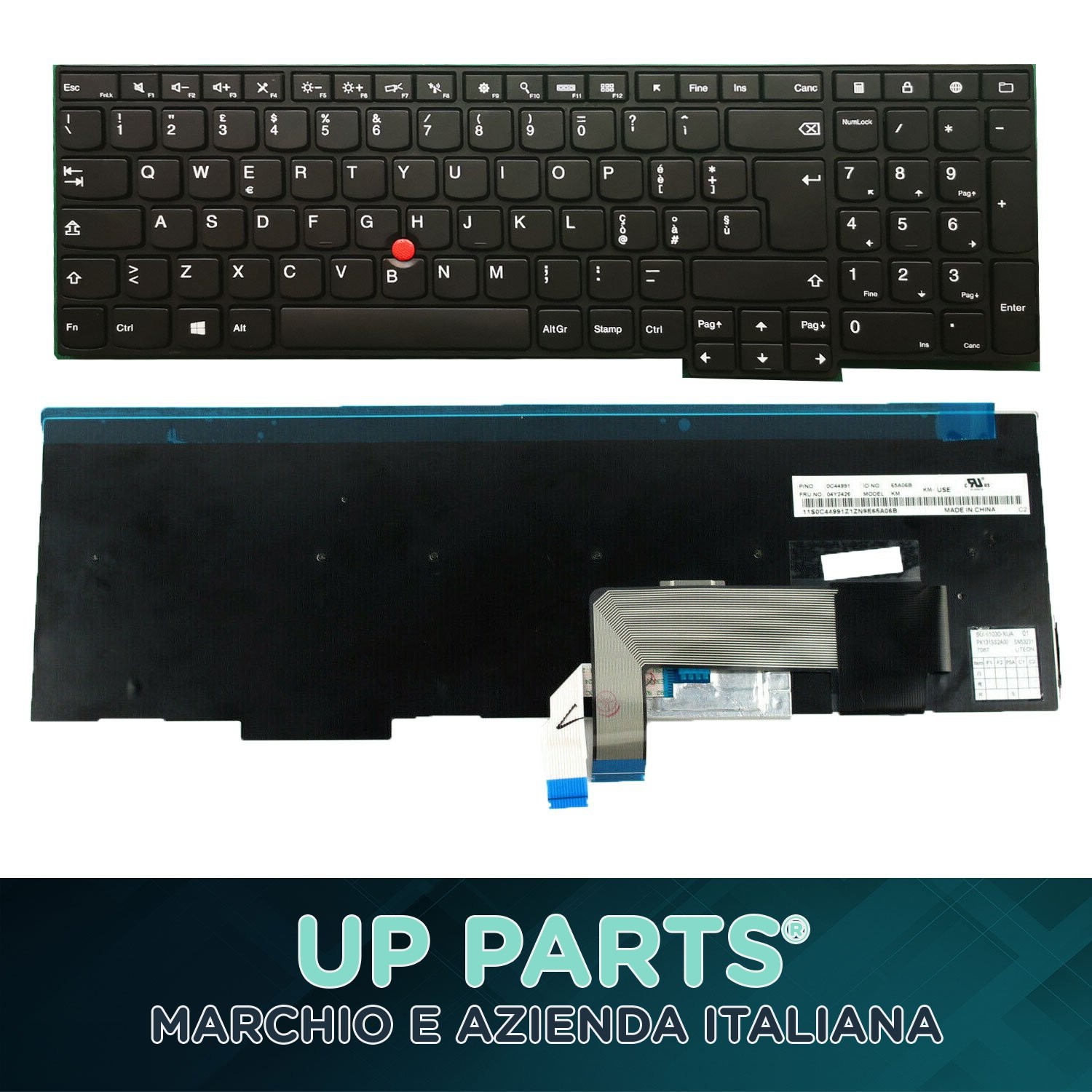 Tastiera Italiana Lenovo Per Notebook ThinkPad L540 P50S T540 T540P 04Y2365