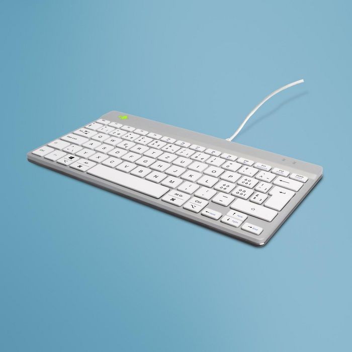 RGOCOCHWDWH Compact Break ergonomic keyboard QWERTZ (CH), wired,