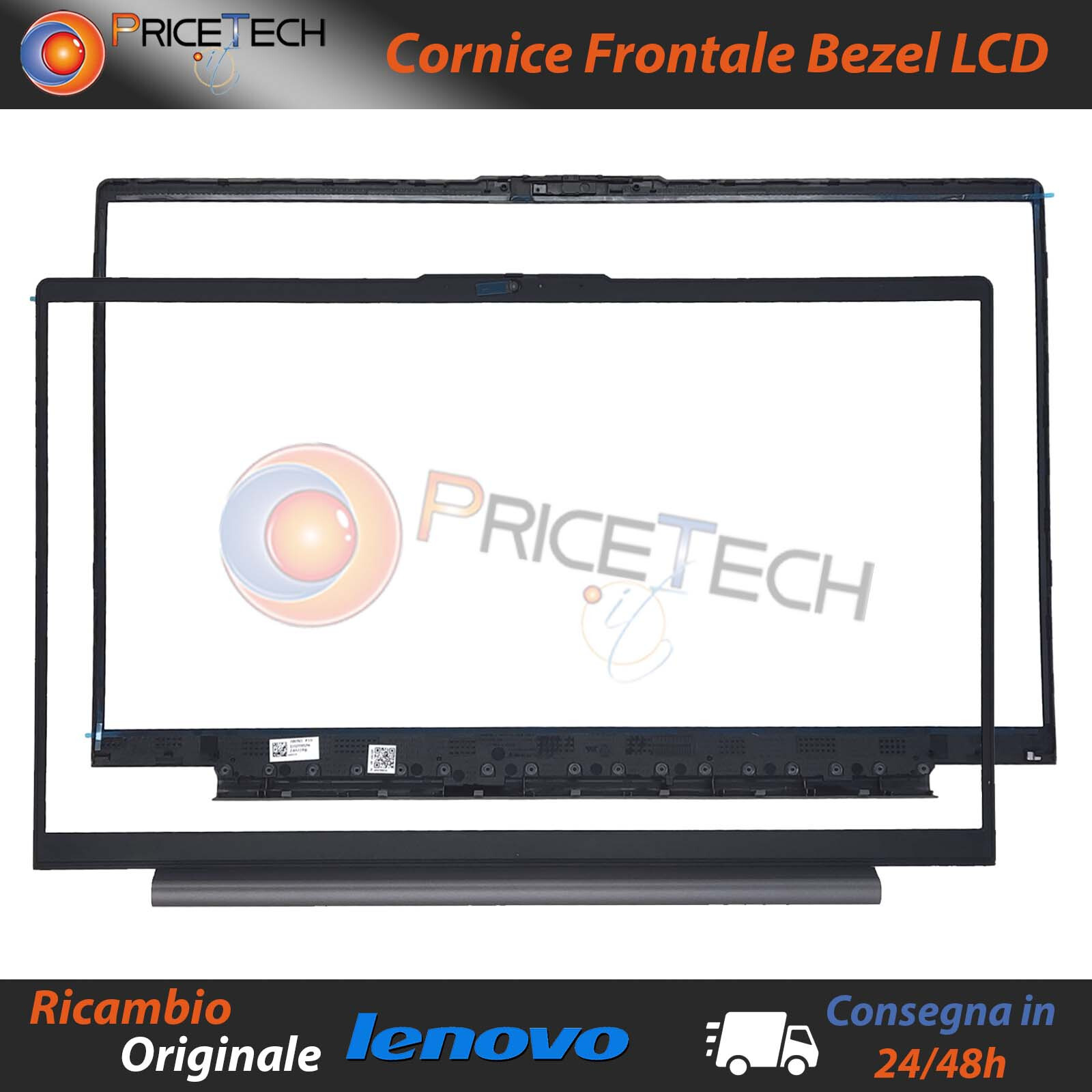 Bezel Cornice Frontale LCD LENOVO Ideapad 5-15IIL05 81YK (Nera)
