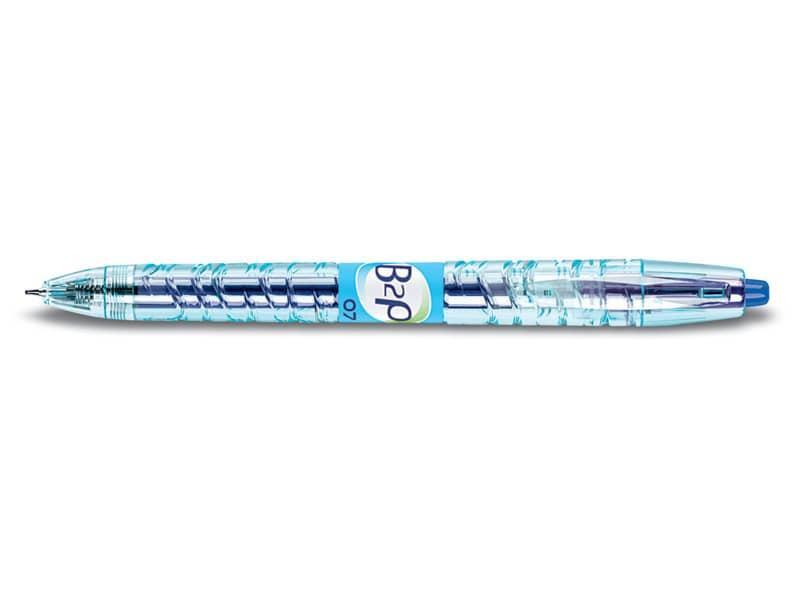 Penna roller gel a scatto Pilot B2P Begreen punta media 0,7 mm blu 040181