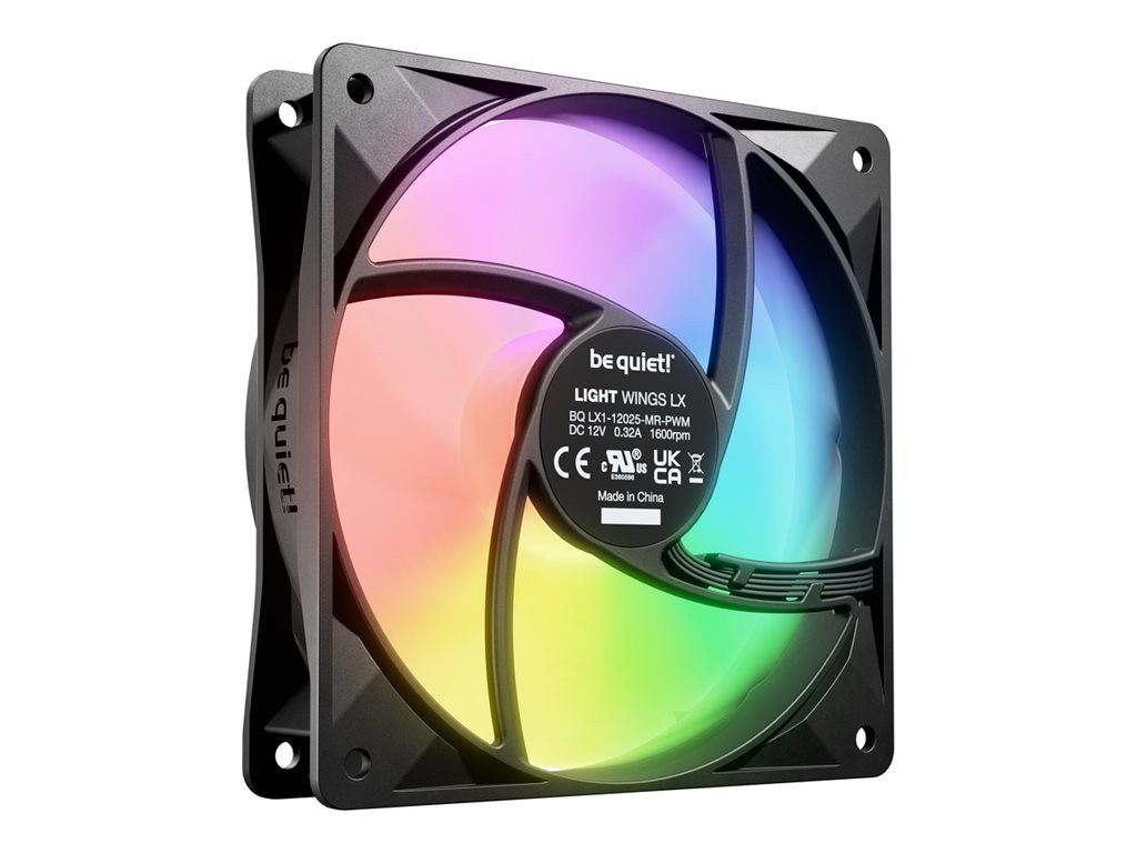 Be Quiet! Light Wings LX 120mm PWM Triple-Pack Case fan 25,5 dB 1600 BL121