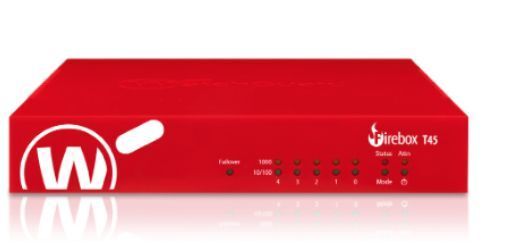 WATCHGUARD FIREBOX T45-POE CON 3 ANNI STANDARD SUP
