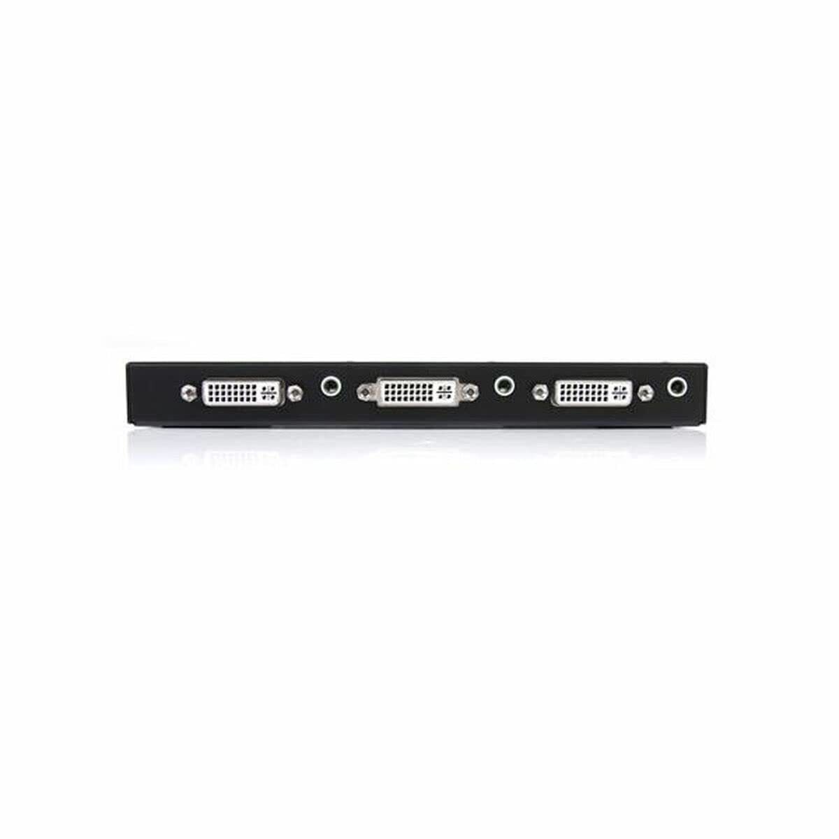 StarTech.com 2 Port DVI Video Splitter with Audio - DVI Splitter with Audio - 2