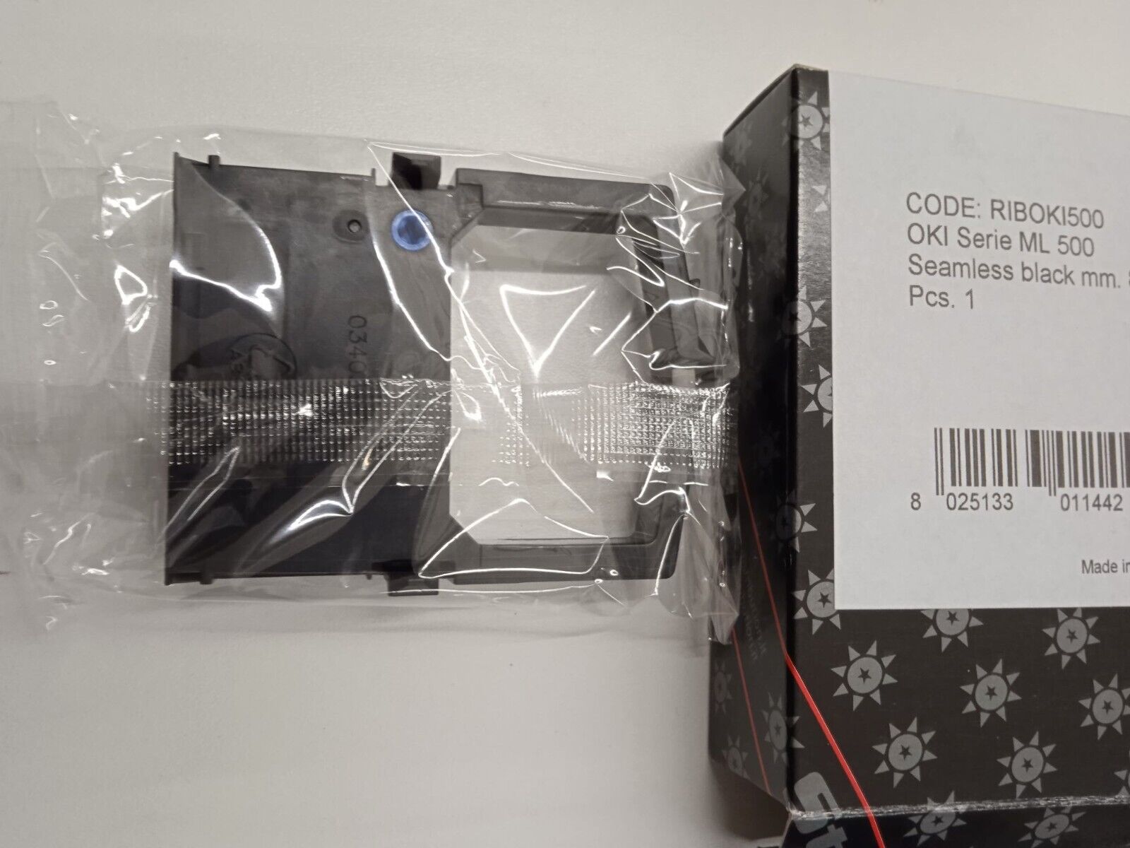 NASTRO COMPATIBILE  PER OKI MICROLINE ML520/ML521 NERO-STAMPANTE AD AGHI