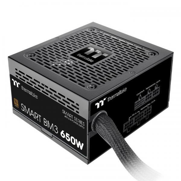 PS-SPD-0650MNFABE-3  Power SupplyThermaltake SMART BM3 650W 80+ ATX3.0 PS-SPD-06