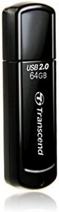 Transcend Pen Drive 64Gb Chiavetta USB 2.0 Plug & Play - TS64GJF350 JetFlash