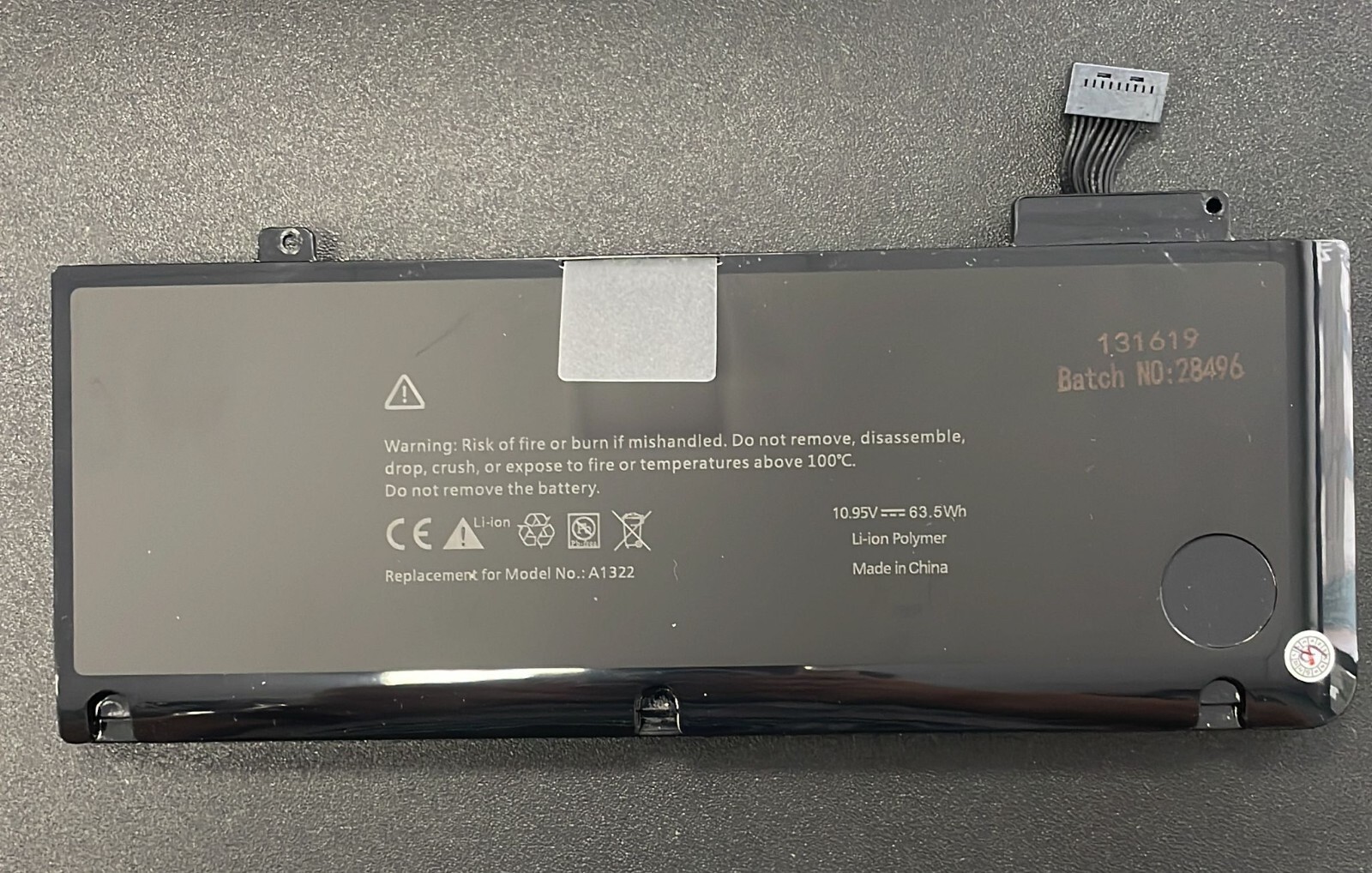 Green Cell A1322 4400 mAh Batteria di Ricambio per Apple MacBook Pro - Nera