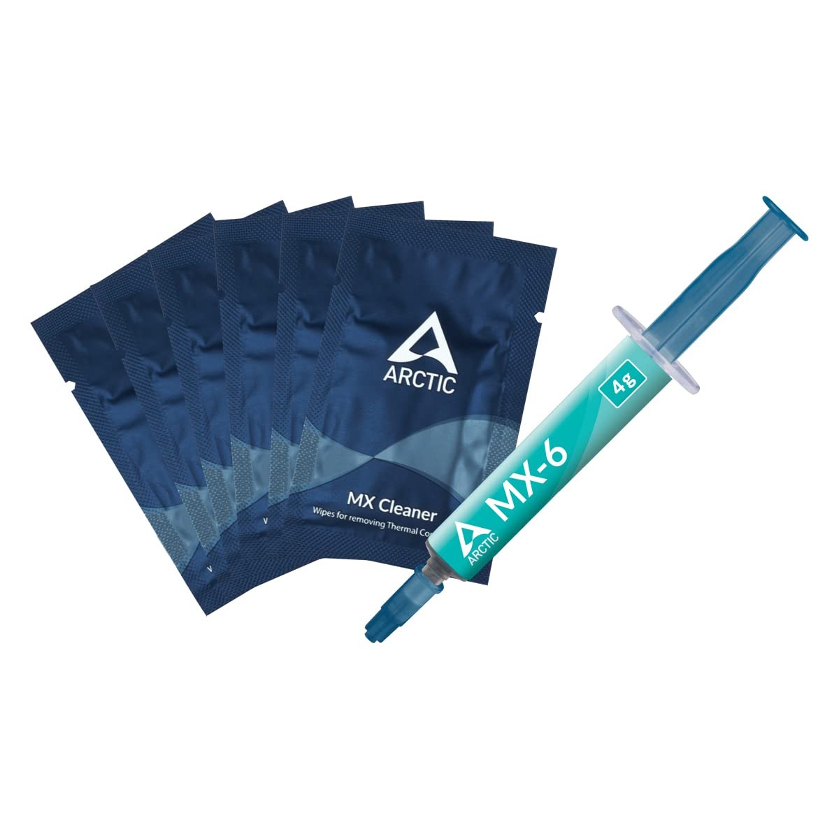 ARCTIC MX-6 (4 g, inkl. 6 MX Cleaner) - Ultimate Performance Wärmeleitpaste für