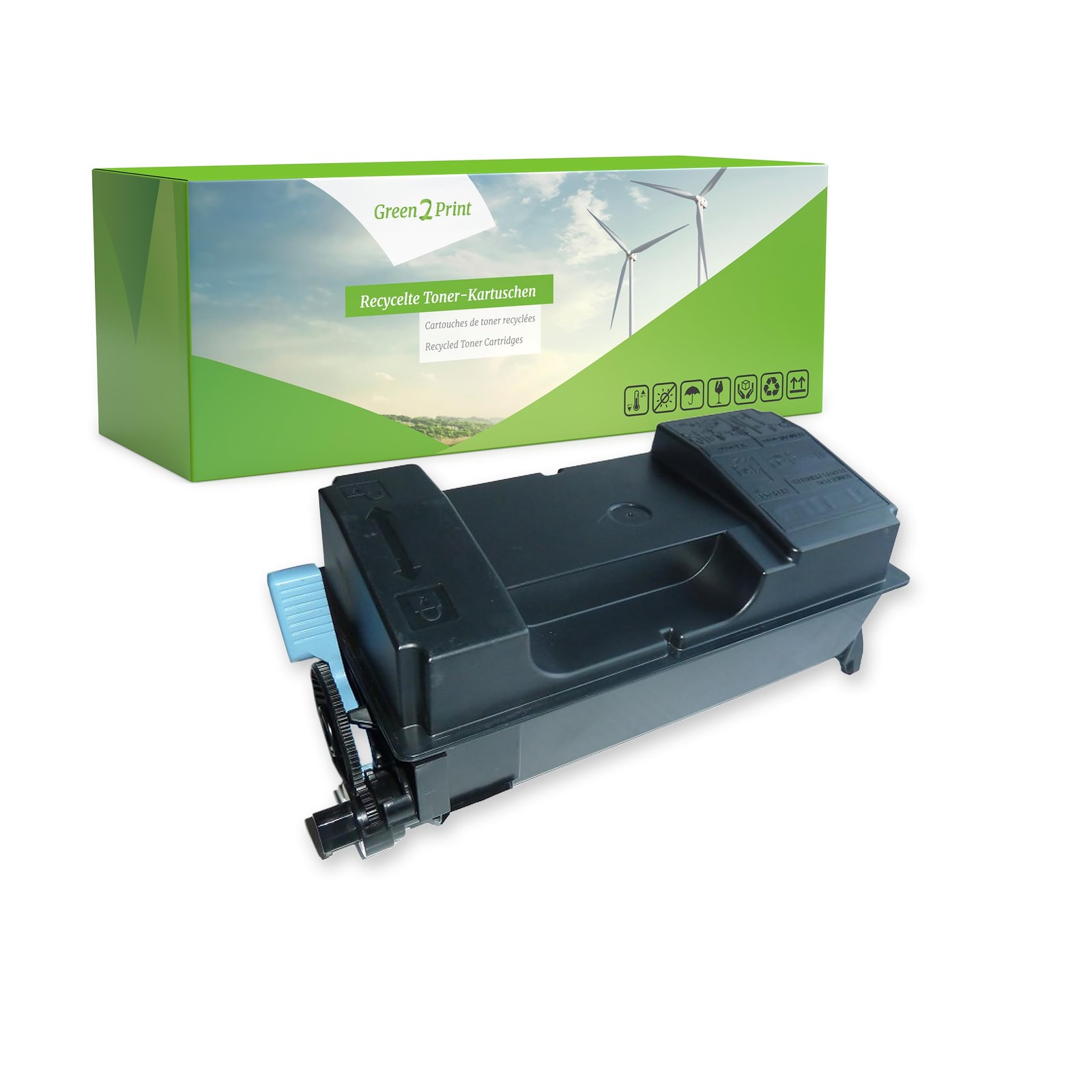 Green2Print Toner nero 15500 pagine sostituisce Kyocera TK-3110, (b3j)