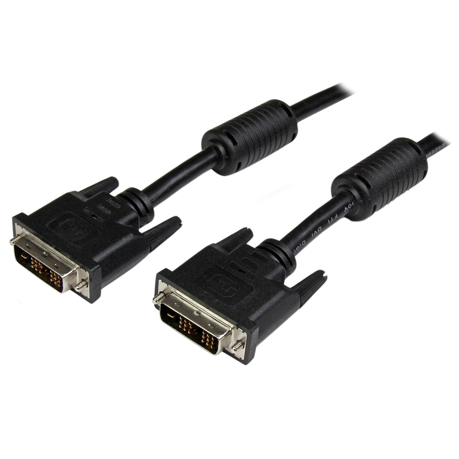 StarTech.com 5m DVI-D Single Link Cable - M/M DVI-D Monitor Cable - DVI-D 1920x1