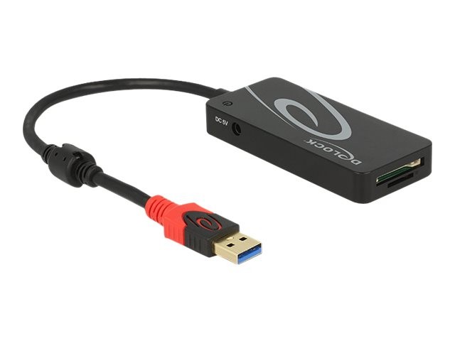 Delock HUB USB 3.0 3 Port extern + 2 x SD Slo USB 3.2 Gen 1 (3.1 Gen 62899