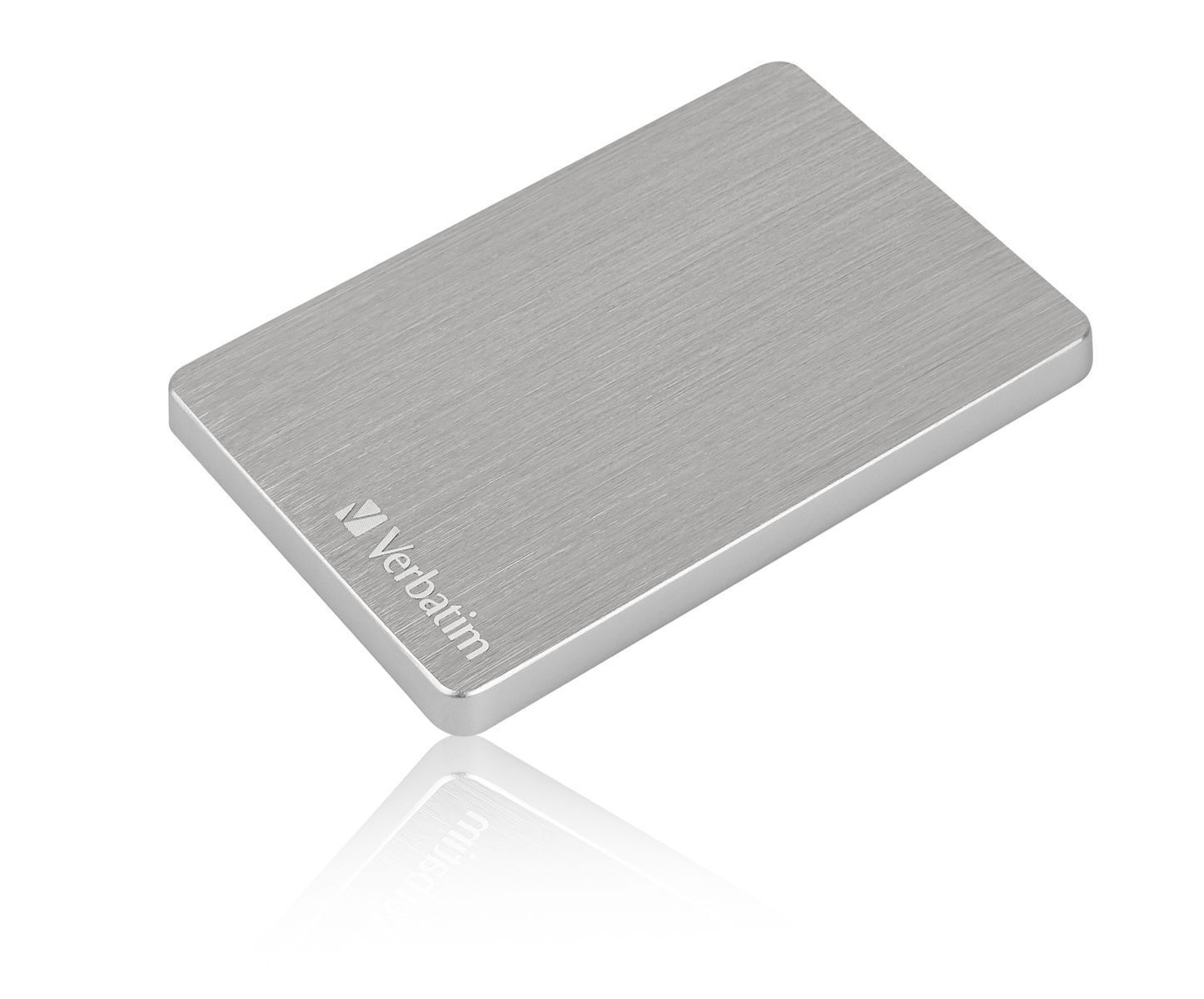 53666 Verbatim Disco rigido portatile Store 'n' Go ALU Slim da 2 TB Argento