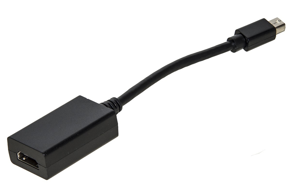 ADATTATORE MINI DISPLAYPORT MASCHIO - HDMI® FEMMINA NERO