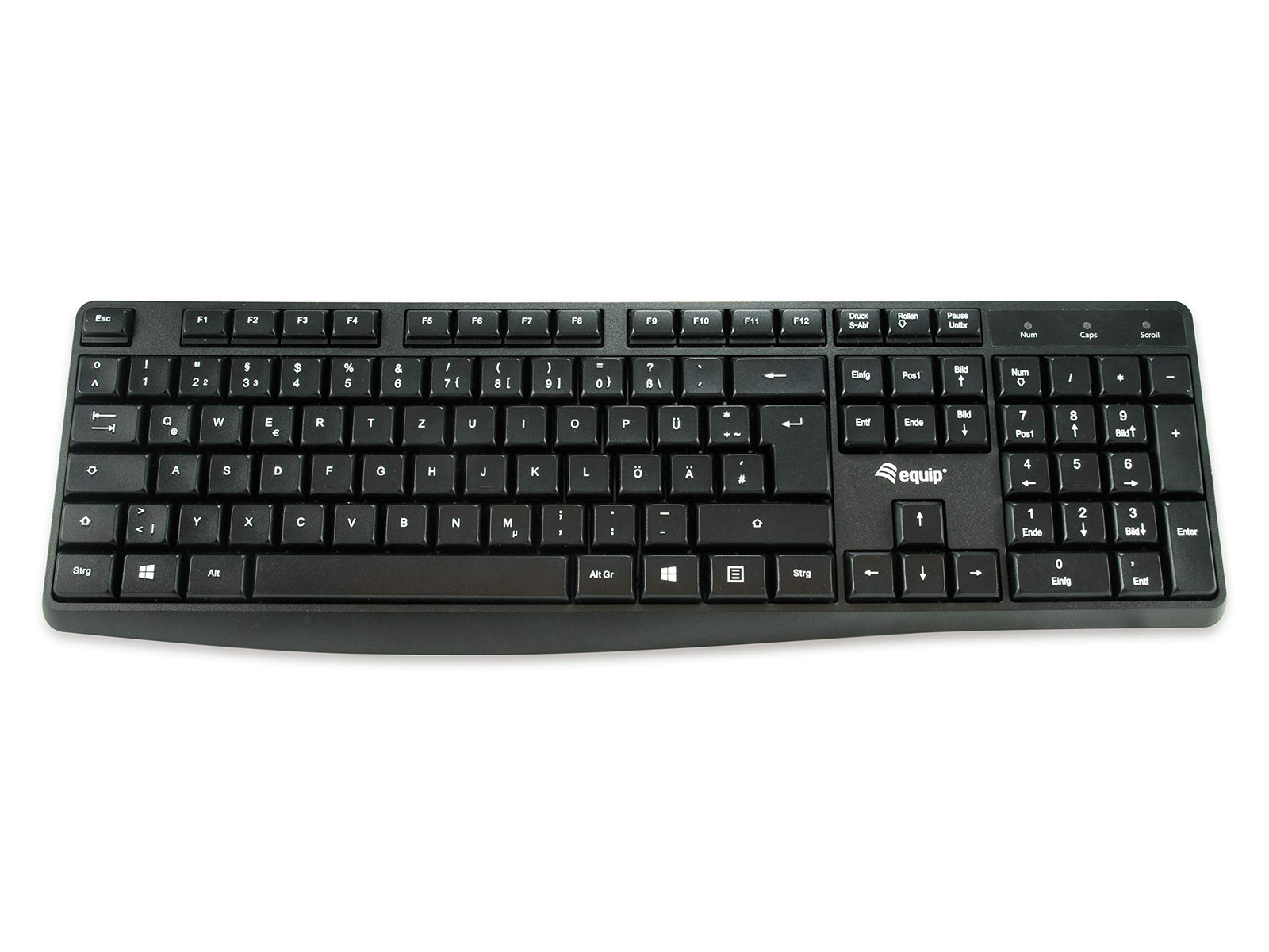 Equip 245211 Wired USB Keyboard/ES Layout/USB Keyboard/Spanish/Black