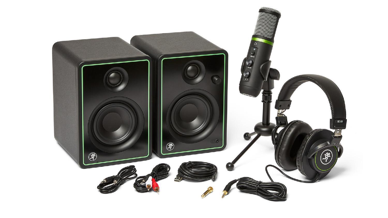 Mackie Kit Per Content Creator Casse Monitor Microfono E Cuffie Creator Bundle