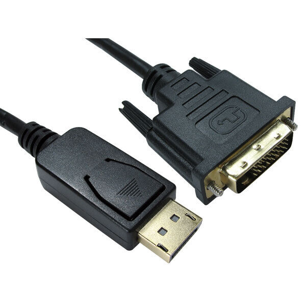 TruConnect 16-1726 Cavo Display Port M DVI-D M Nero 2M