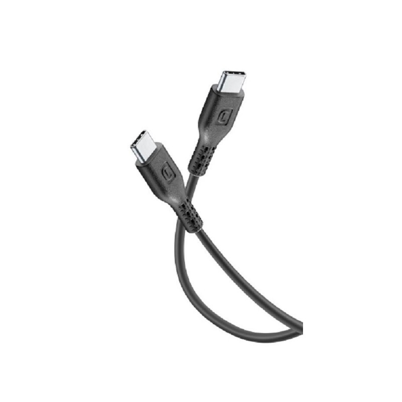 CAVO USB-C TO USB-C 5A 45W SuperFast Charging 2.0 NERO CELLULARLINE