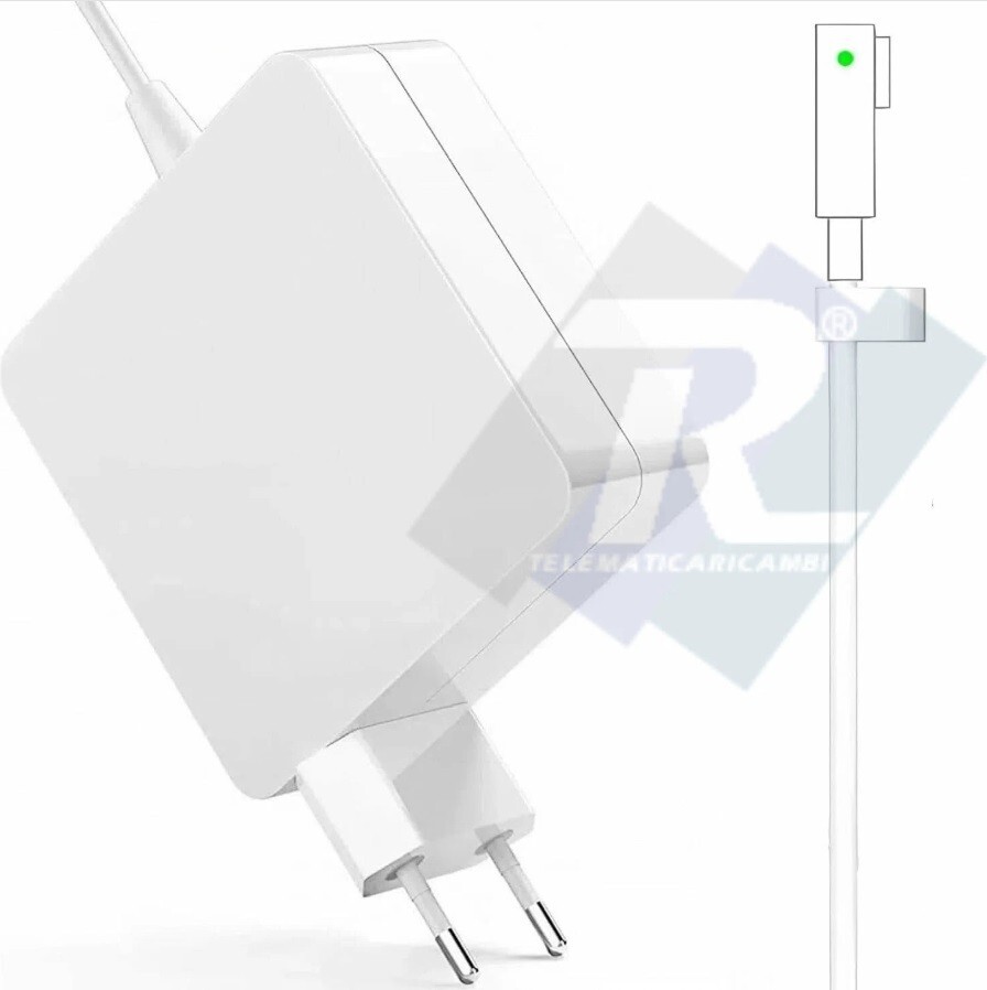 Alimentatore SQ per MacBook MagSafe 16,5V 3,65A 60W 5Pin A1181 A1184 A1330 A1344