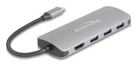Delock USB Hub und 4K HDMI Ausgang con Type-C Anschluss Corsa 10 Gbps 64323