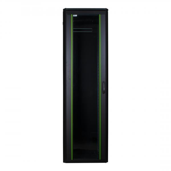 LOGON RDL42U66BL rack 42U Rack indipendenti Nero (19'' 42U Rack Cabinet 600 x -