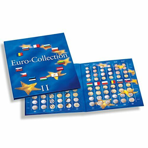 Münzenalbum Euro-Collection Band 2: Münzenalbum mit Microschaum zum Eindrücken d