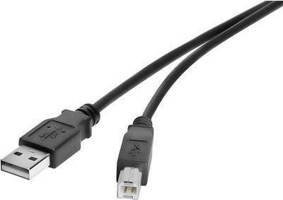 Cavo di connessione RenkForce USB 2.0 [1x USB 2.0 Plugs A -1x USB 2.0 Plugs B] 1