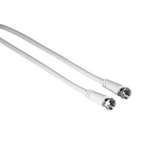 Hama 00011898 3 m F M F M Bianco SAT Connection Cable F-plug / F-plug 3 m