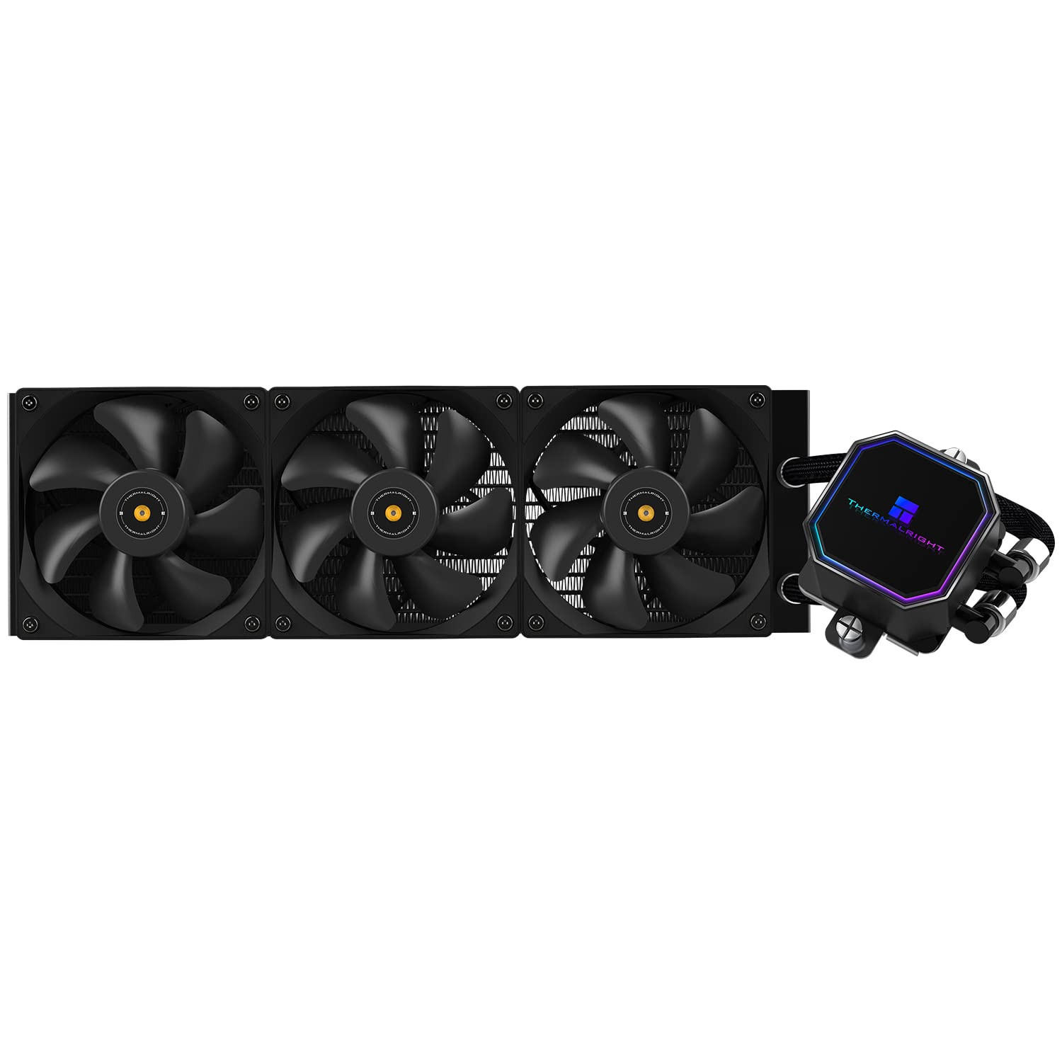 Thermalright Frozen Prism 360 Black Liquid CPU Water Cooler con ventola PWM da 1