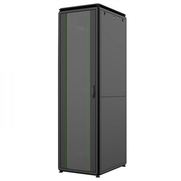 LOGON RDL42U68BL rack 42U Rack indipendenti Nero (19'' 42U Rack Cabinet 600 x -