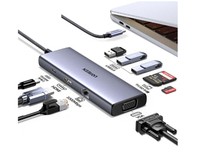 Ugreen USB-C 9-in-1 Hub con 4K HDMI 15600